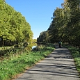 Veloweg entlang dem Kanal