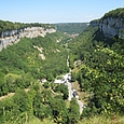 Blick in den Cirque de Baume