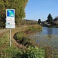 Veloweg ausgangs L'Isle-sur-le-Doubs