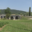 Loue-Brücke bei Brères