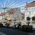 grosser Platz in Arbois