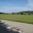 Jura-Höhenzüge nahe der Schweizer Grenze